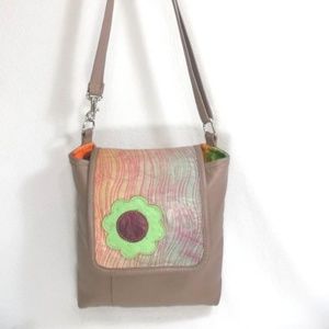 BAMZIBAG LEATHER DESIGNER HANDBAG CROSSBODY PURSE